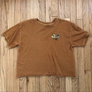Copper ONEILL cropped tee